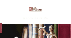 Desktop Screenshot of lexsystems.ru
